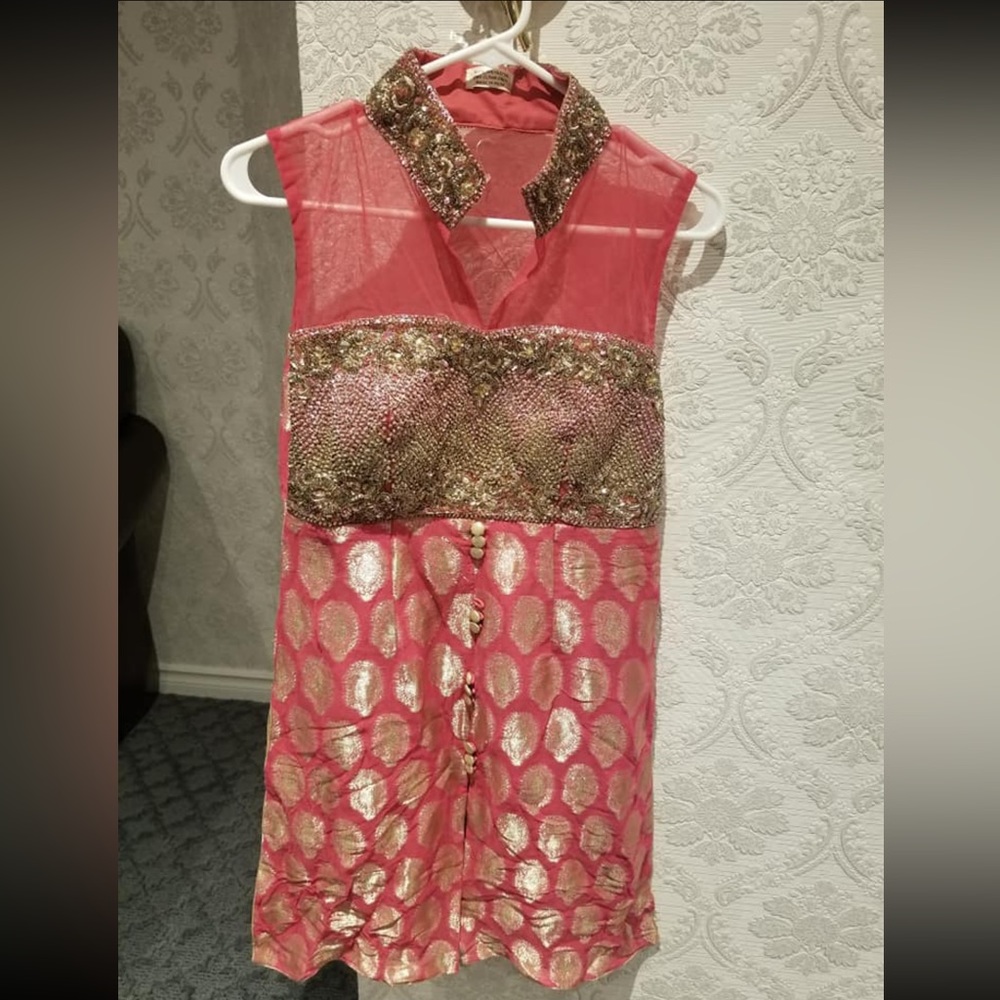 Pink shalwar